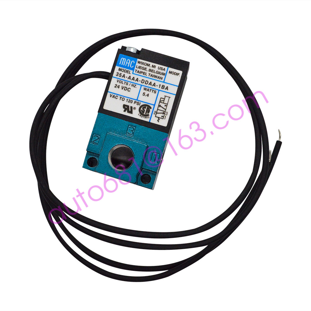 MAC Single Solenoid Valve 35A-AAA-DDAA-1BA DC24V 5.4W For Marking Machine