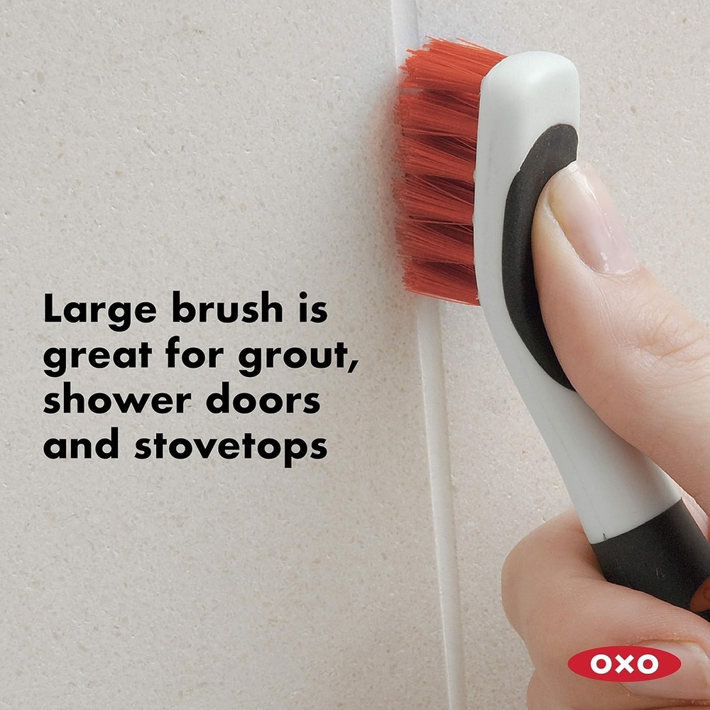 OXO Good Grips Deep Clean Brush Set, Orange
