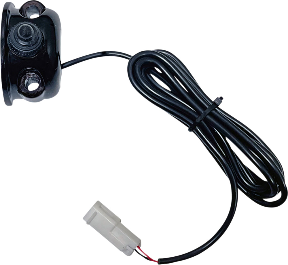 Custom Dynamics - CD-AUX-HD-B - On/Off Switch - Harley Davidson - Black