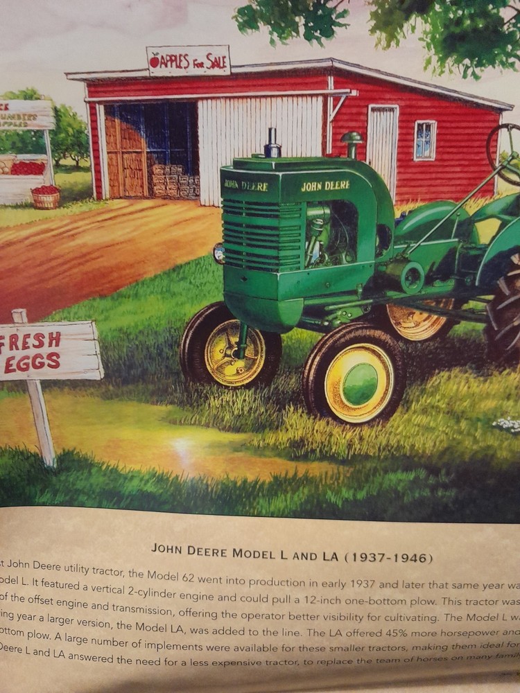 John Deere 2008 Calendar Good Preowned Condition