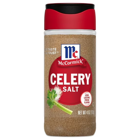 New MCCORMICK CELERY SALT, 4 OZ, New, Sealed Container