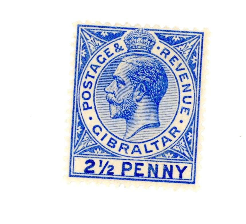 GIBRALTAR---Individual  Stamp Scott #69