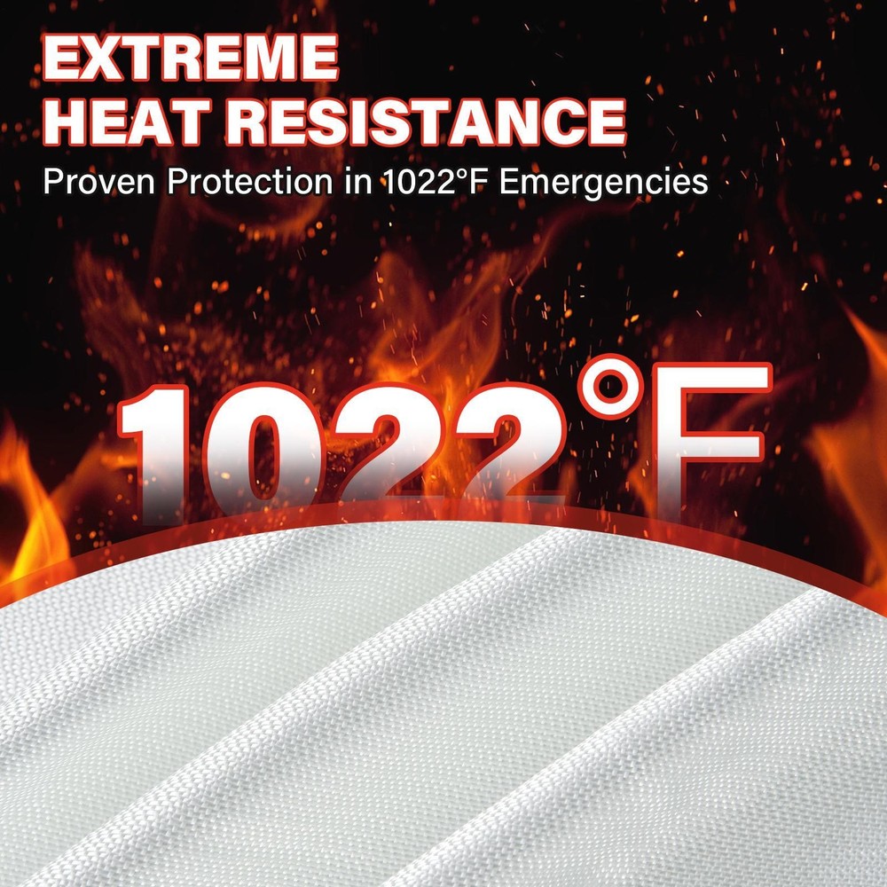 Car Emergency Fire Suppression Blankets Fireproof Blanket Fire Retardant Blanket