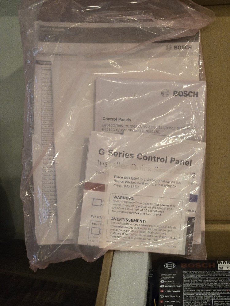 Bosch B8512G Security System Control Panel - NEW