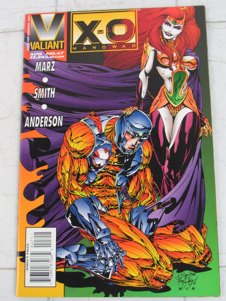 X-O Manowar #47 Aug. 1995 Valiant Comics
