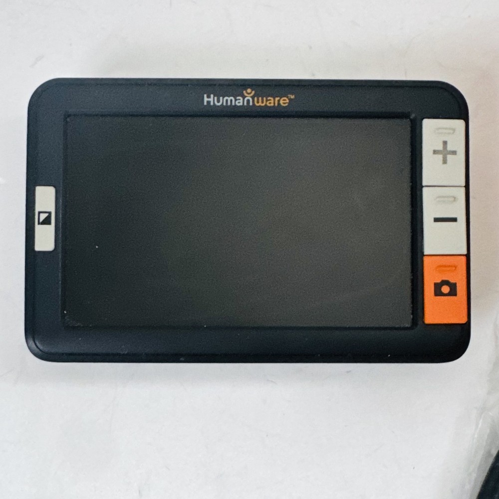 HumanWare Explore 5 Handheld Electronic Magnifier w/ Case Box Accessories