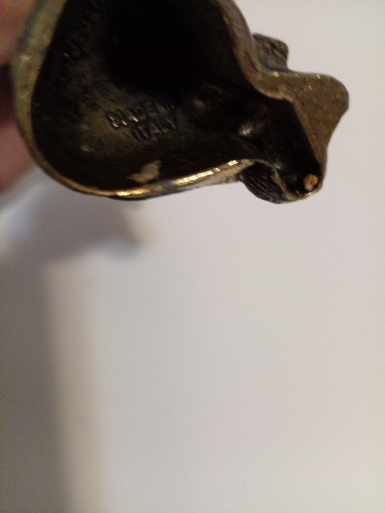 Mod.Dep Brass Figures Made In Italy