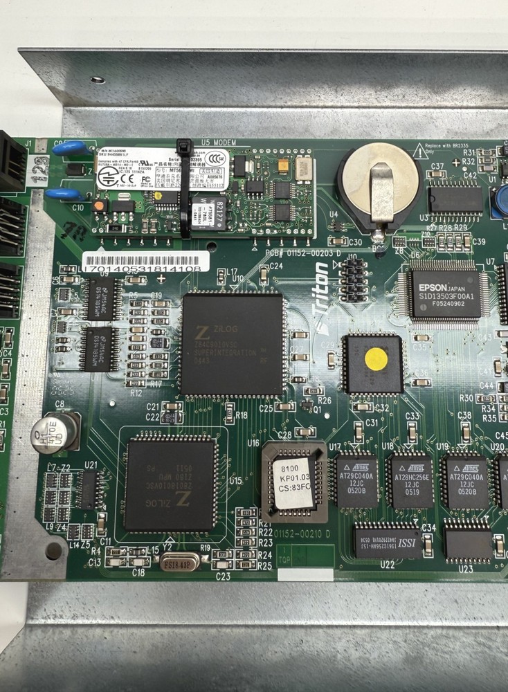 Triton ATM CPU Circuit Board, PCB, Part #01152-00203 D