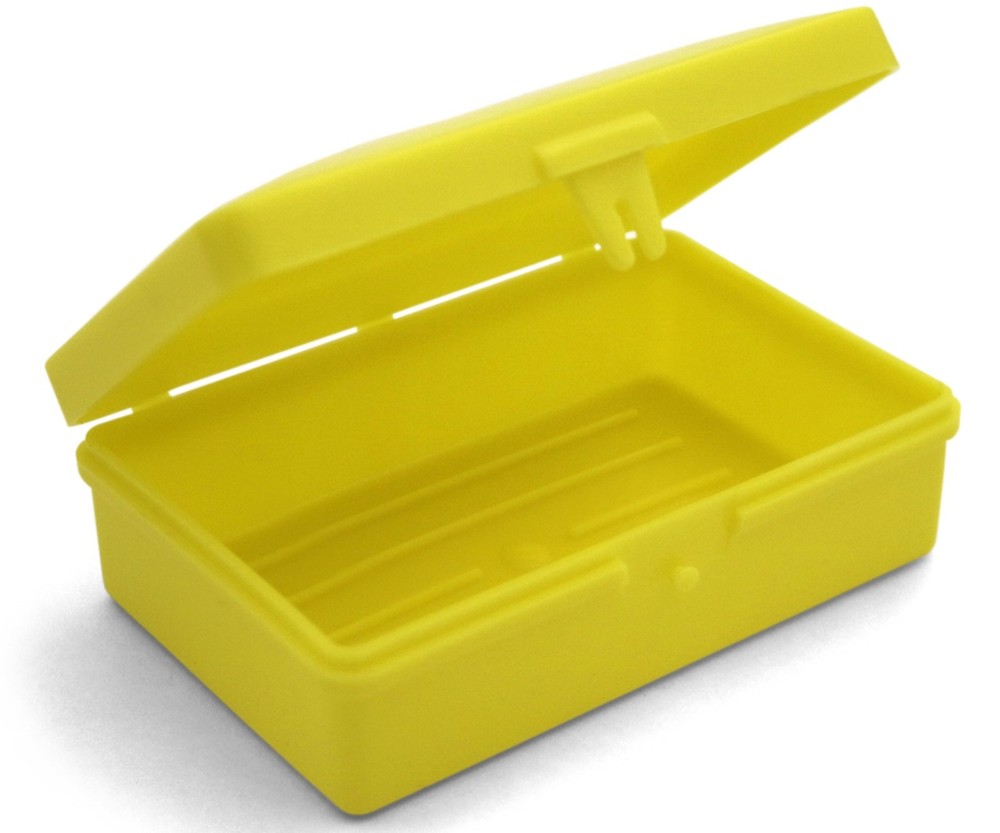 Coghlan's Plastic Soap Holder Storage Container - Yellow (3-Pack)
