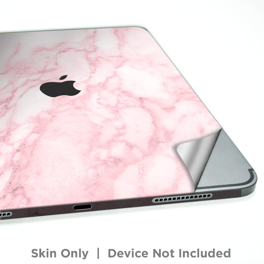 Skins Decal Wrap for Apple iPad Pro 11 2018 Rose Pink Marble Pattern