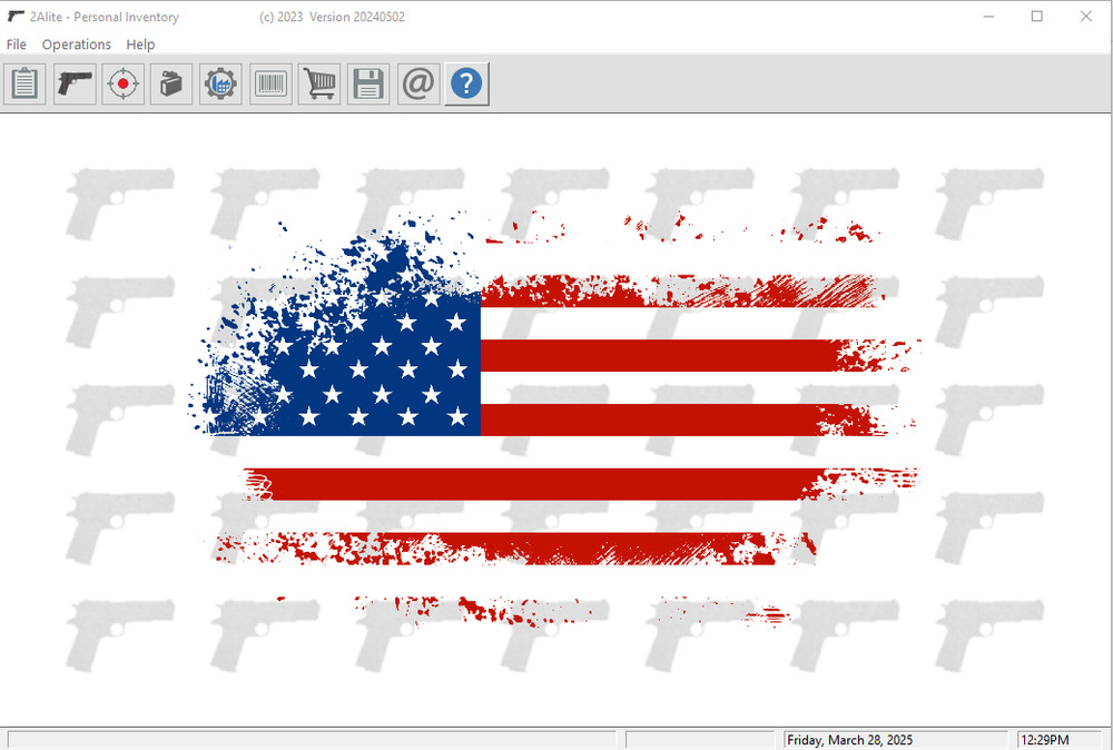 Gun Inventory Accessories Software w/ photos, notes & reports (.pdf/.xls)
