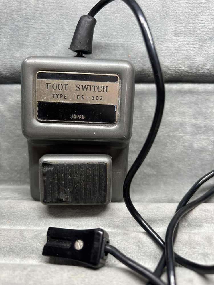 VINTAGE FOOT SWITCH MADE IN JAPAN (read description￼)