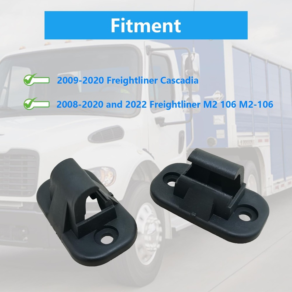 2PCS Sun Visor Retainer Clips Compatible with Freightliner Cascadia...