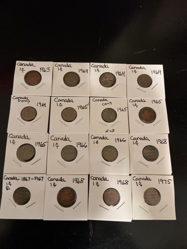 Canada One Cent Collection