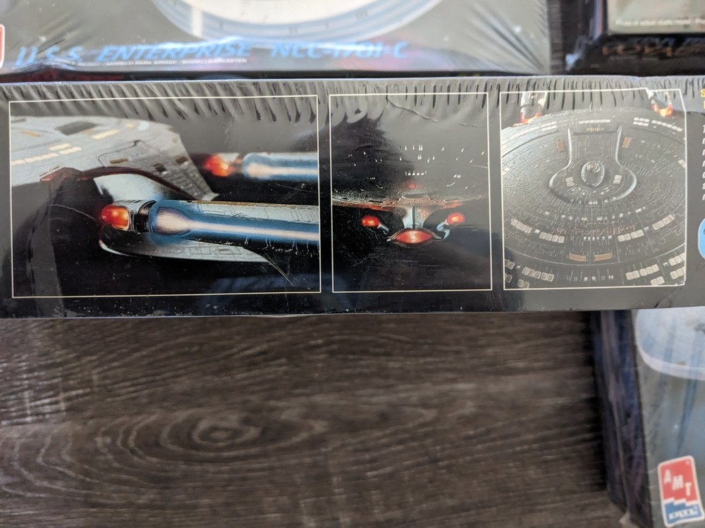amt star tek space ship model lot