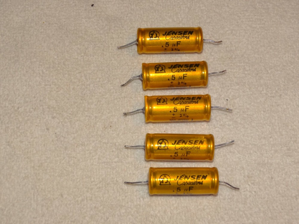 1 x Jensen Capacitor Pull .5uF 100wvdc (5 Available)