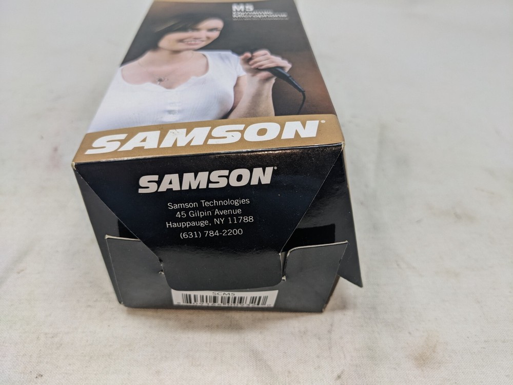 BRAND NEW! Samson Karaoke Dynamic Microphone M5 (85)