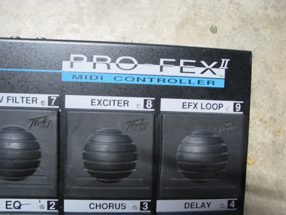 PEAVEY PRO Fex 2 MIDI CONTROLLER