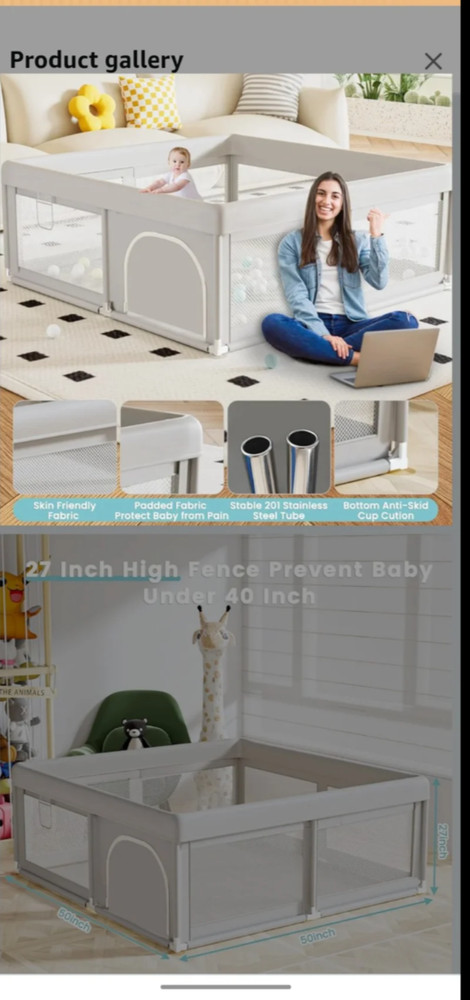 baby play yard