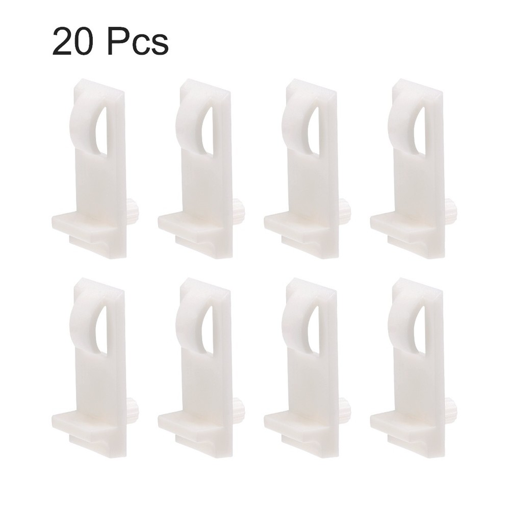 Plastic shelf plugs support, 6mm shelf locking bracket shelf pin 20pcs