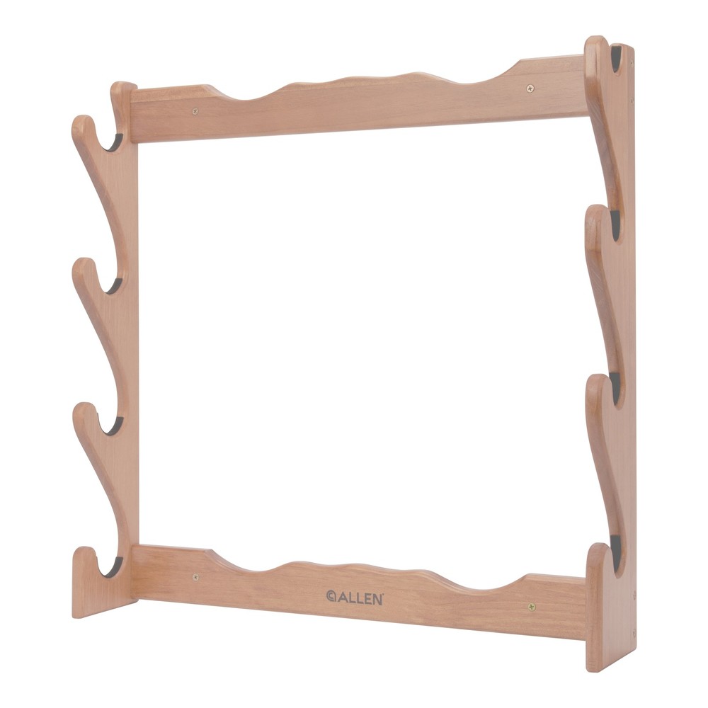 4-Gun Wooden Firearm Rack