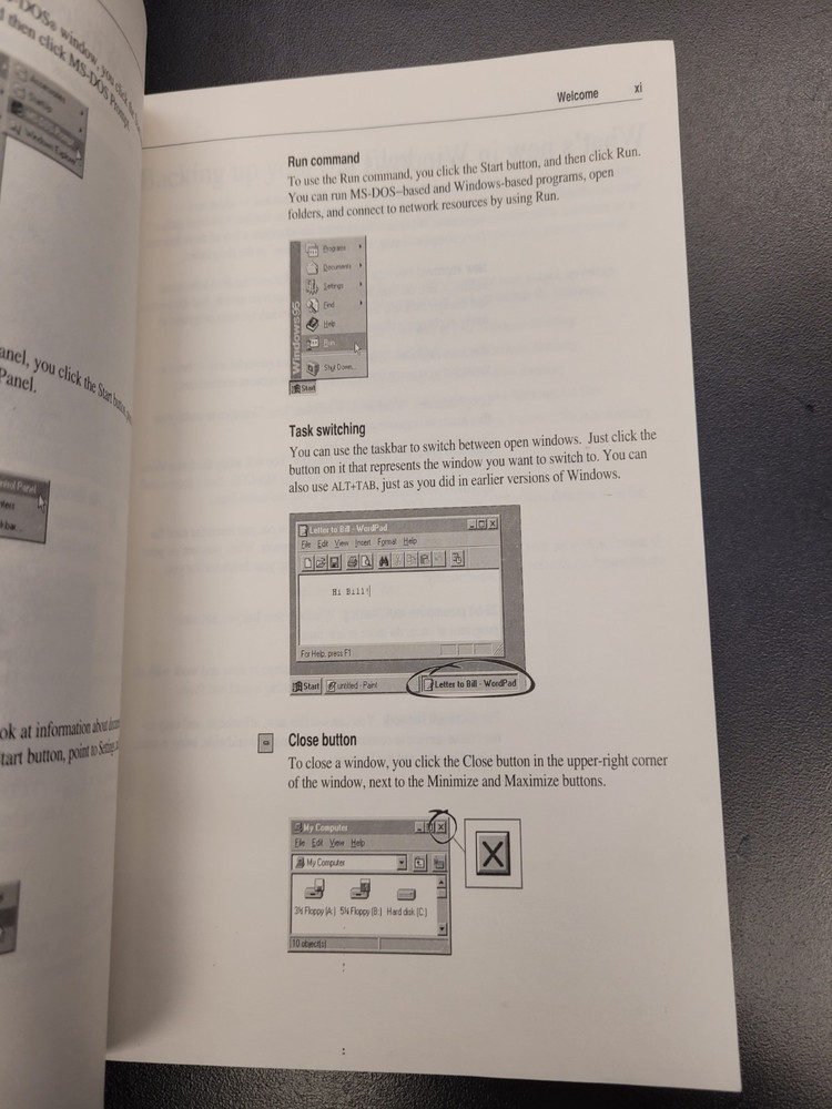 Microsoft Windows 95 Certificate Of Authenticity Manual