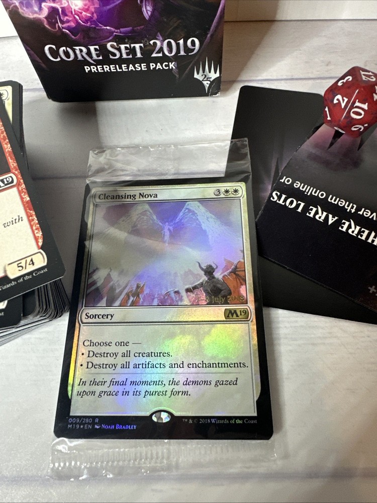 Magic the Gathering MTG Core Set 2019 Prerelease Pack