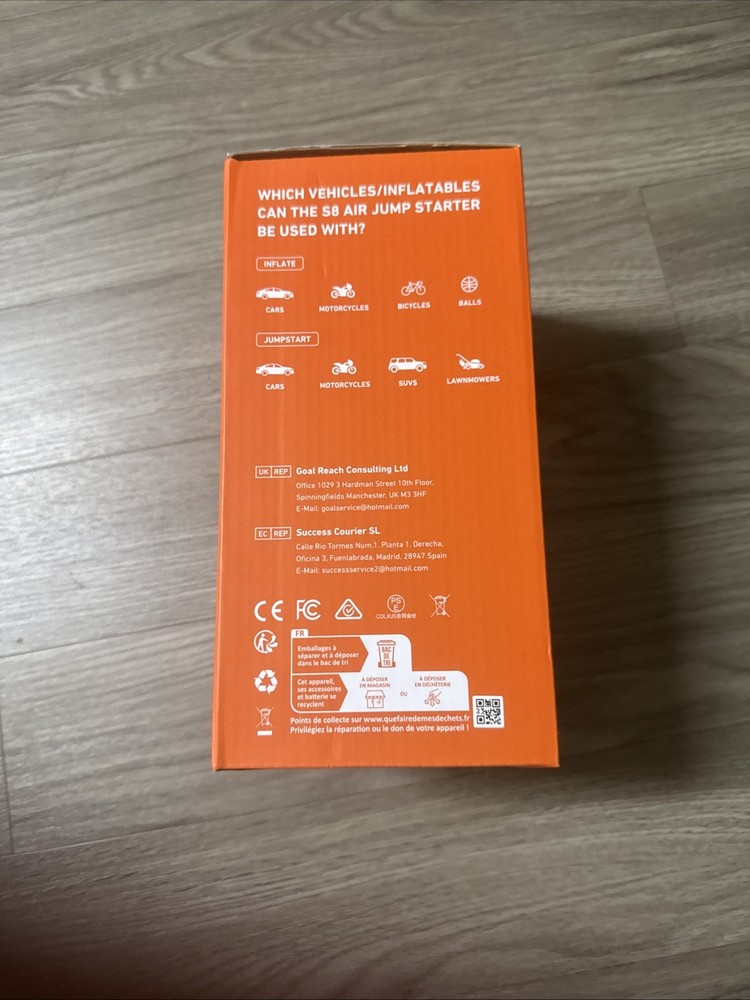 Astroai Jump starter with Air Compressor Model S8 Air