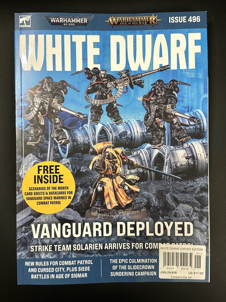 WHITE DWARF MAGAZINE Issue 496 WARHAMMER