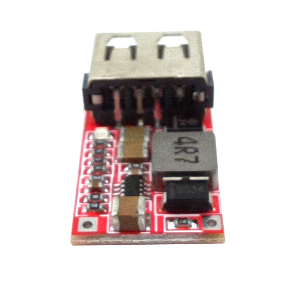 6V-24V Input to 5V 3A USB Charger Module DC Step Down Module Solder Board Buck
