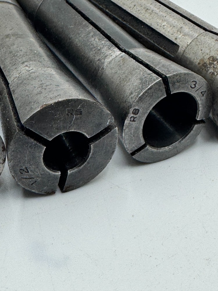R8 Collet Set 5 Pieces Various Size
