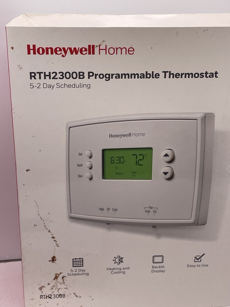 Honeywell programmable thermostat RTH2300B