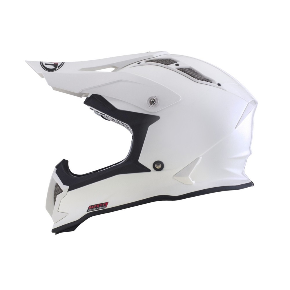 KYT STRIKE EAGLE Motorcycle Helmet – White Size 2XL