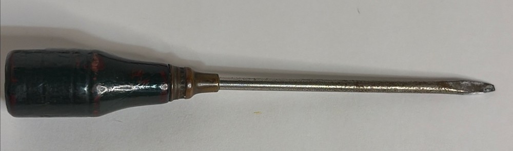 Vintage Mini Screwdriver Wood Handle