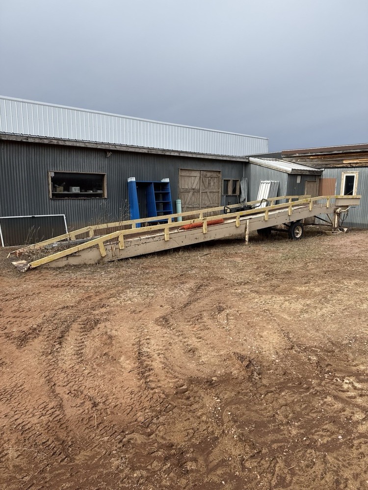 Portable Yard Ramp Loading Dock | Heavy Duty Steel