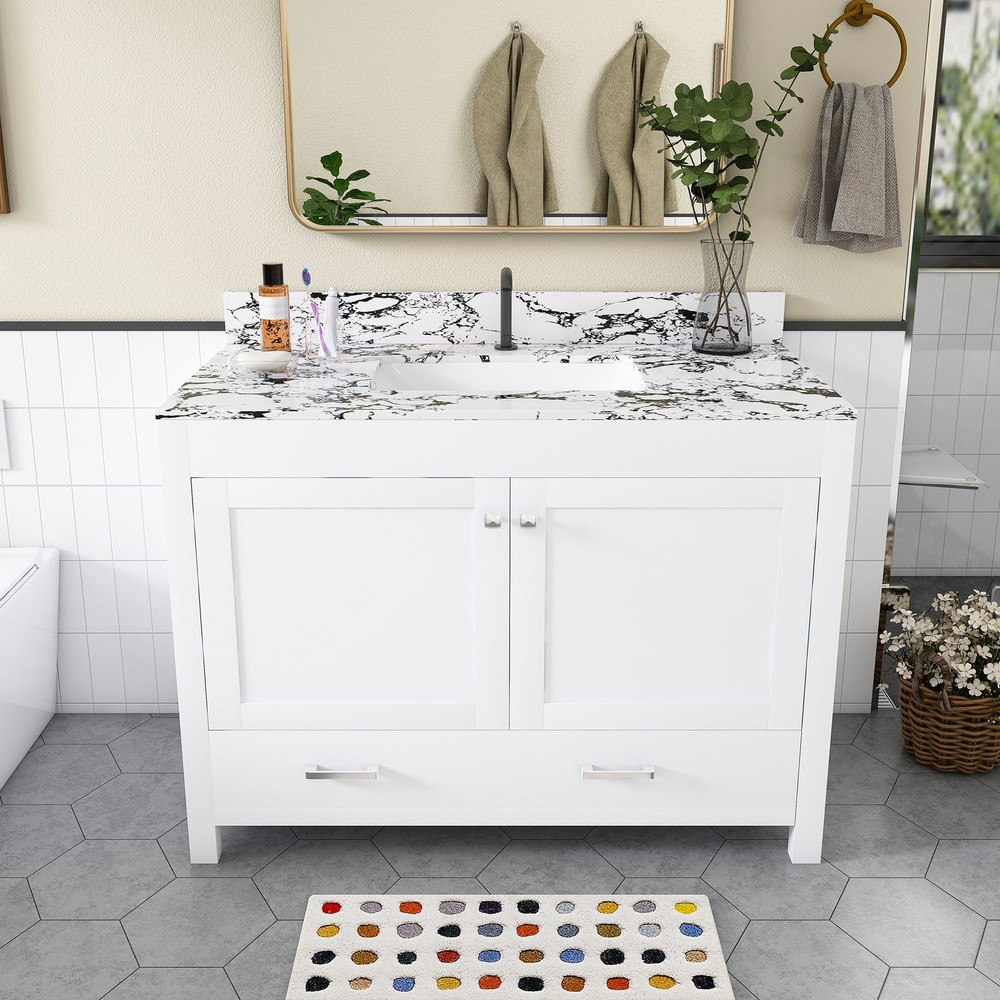 Modern 43"Bathroom Vanity