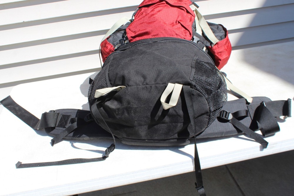 Kelty Comanche 5500 Hiking Backpack Red Black Excellent Condition