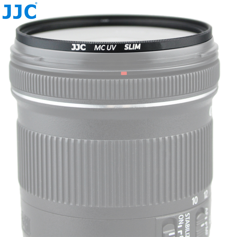 JJC 52mm Ultra-Thin HD UV Filter, Aluminum Frame Thread,Camera Lens Protector