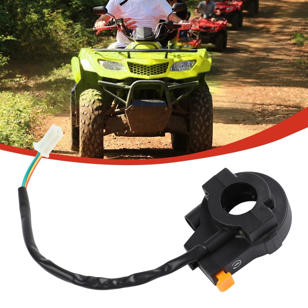 Sleek Design Motorcycle Handlebar Ignition Button 22mm Modification Accessory