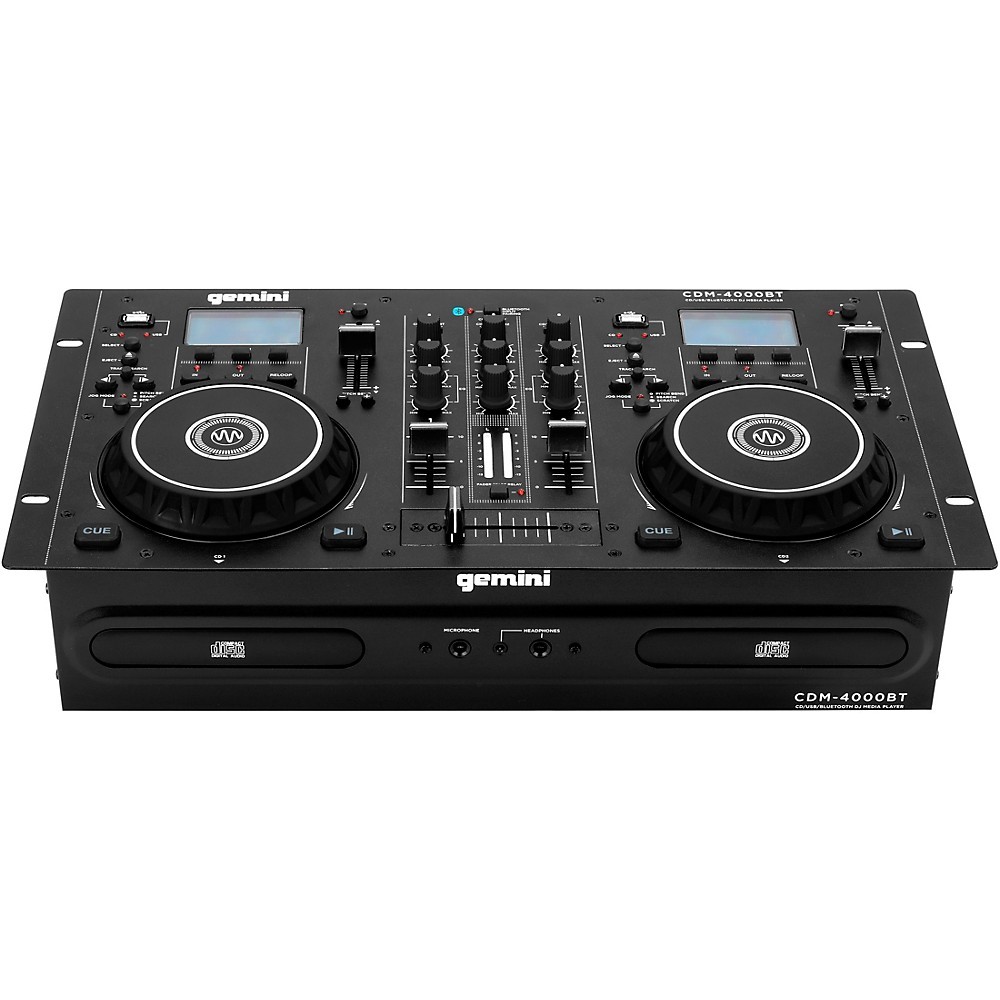 Gemini CDM-4000BT CD/MIXER Combo Player With BT Input