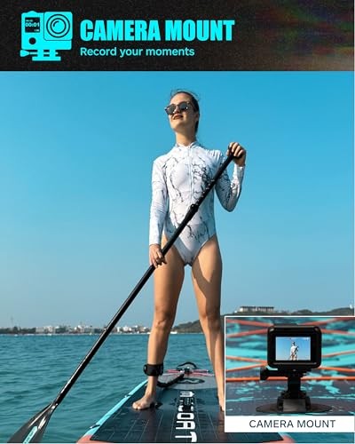 11'6"×34"×6" Extra Wide Inflatable Paddle Board, bass hunter basic version