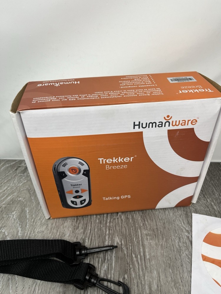 HumanWare Trekker Breeze + (Plus) Talking GPS 200TKB ~ TESTED WORKS.