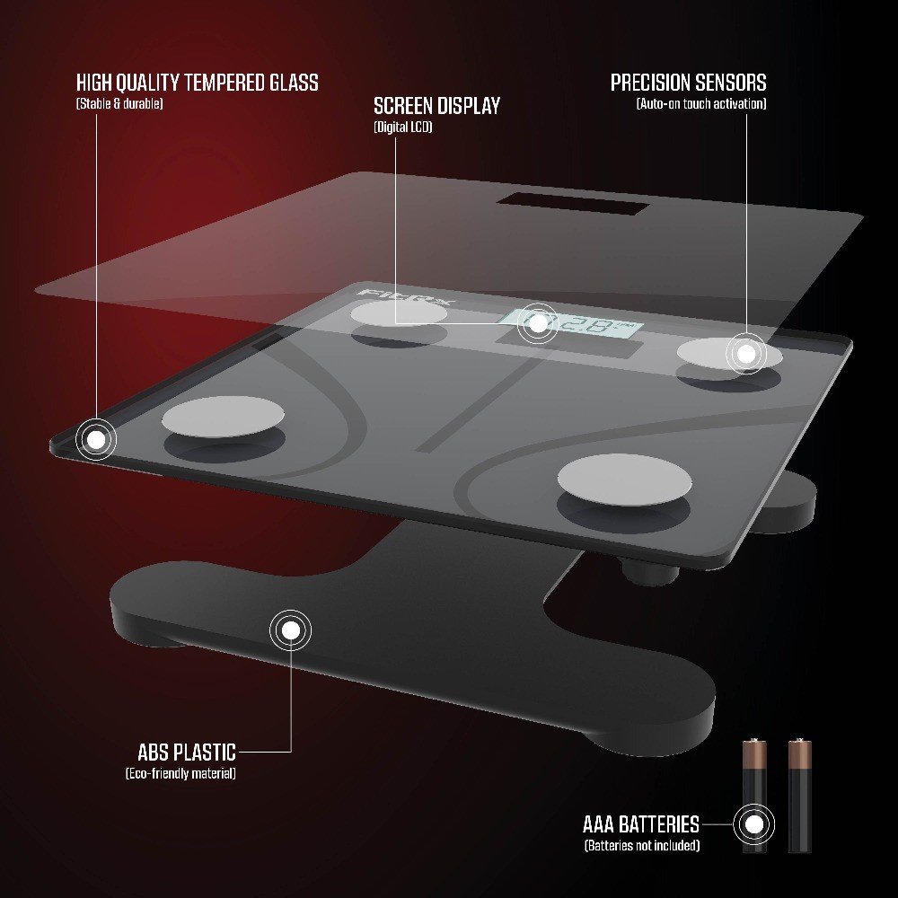 Smart Scale, Bluetooth Digital Scale for Body Weight, BMI