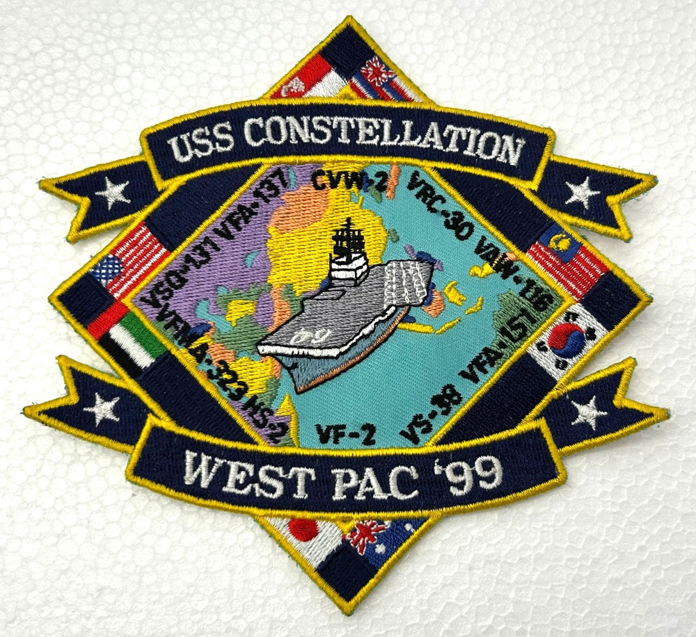 1999 USS Constellation CV-64 Westpac Patch