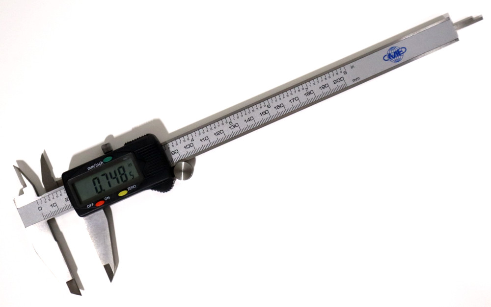 8" DIGITAL CALIPER & DEPTH GAGE       A030