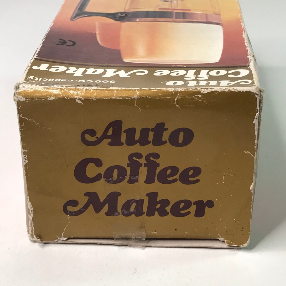Auto Vintage Coffee Maker Never Used In Original Box
