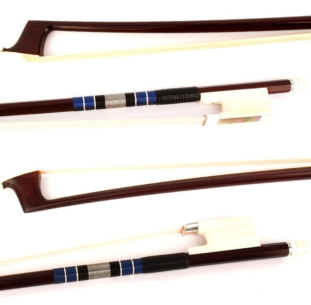 Superb Pro Master Antique Pernambuco Violin Bow 4/4 Value White Frog Silver Fast