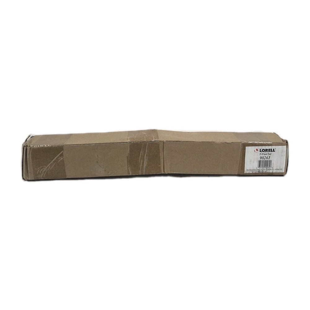 Lorell Panel TFoot, 2/ST, Aluminum