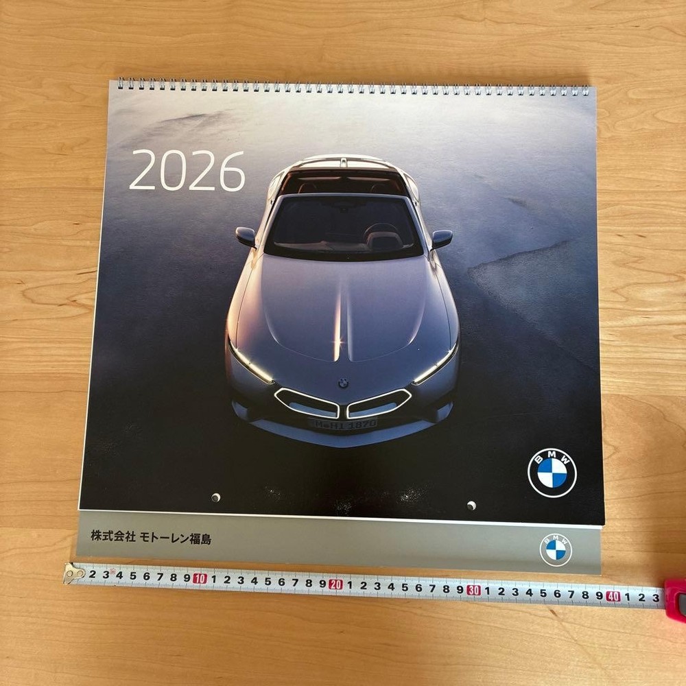 Bmw 2026 Wall Calendar