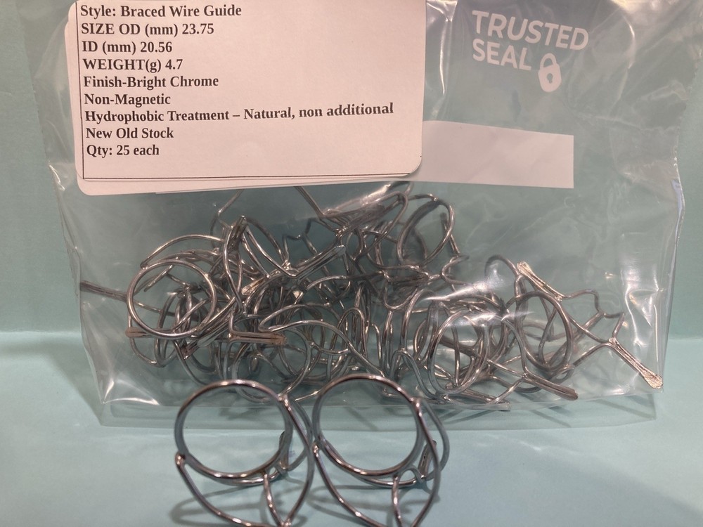 NOS Vintage Wire Frame Guides Nominal Size 25